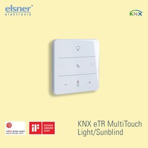 KNX eTR wird zur Taster-Serie: Frisches Design für preisbewusste KNX-Bauvorhaben